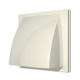 1515К10ФВ Ivory, Выход стенной КФВ фланец D100 обр.клапан 150x150 ASA Ivory ERA STREETLINE