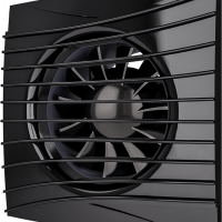 SILENT 5C Obsidian, Вентилятор накладной SILENT D125 обр.клапан Obsidian DICITI